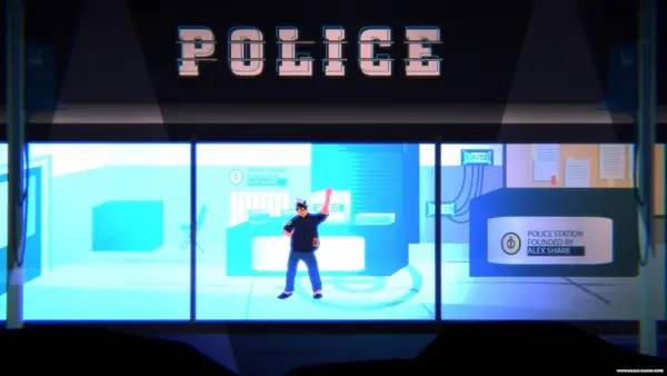 Персонаж UNSOLVED CASE в процессе выполнения задания