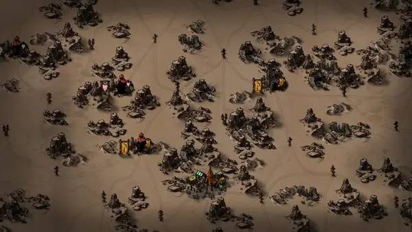 Персонаж Urtuk The Desolation в процессе выполнения задания