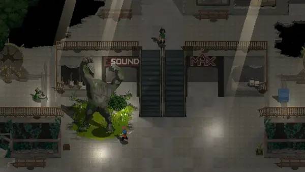 Персонаж Vessels of Decay в процессе выполнения задания