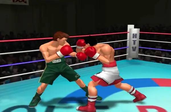 Персонаж Victorious Boxers  Ippo's Road to Glory в процессе выполнения задания