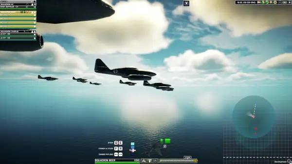 Персонаж Victory at Sea Atlantic - World War II Naval Warfare в процессе выполнения задания