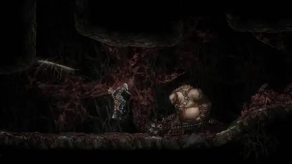 Персонаж Vigil The Longest Night в процессе выполнения задания