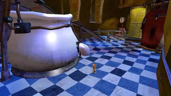 Персонаж Voodoo Vince Remastered в процессе выполнения задания