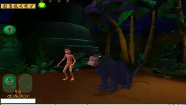 Персонаж Walt Disney's The Jungle Book  Rhythm N'Groove в процессе выполнения задания