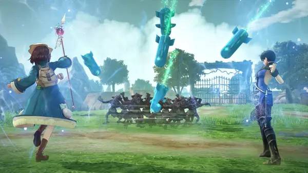 Персонаж WARRIORS ALL-STARS в процессе выполнения задания