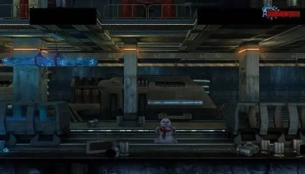 Персонаж Warside в процессе выполнения задания