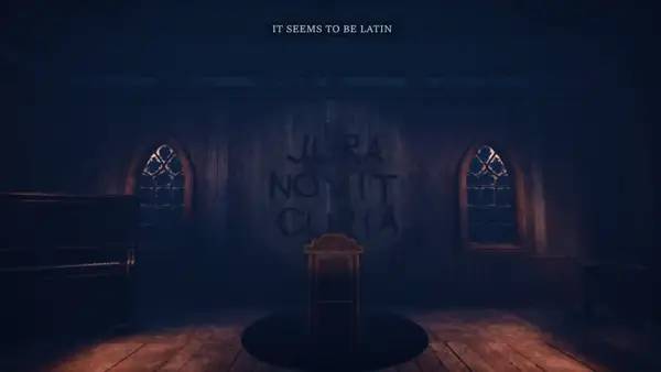 Персонаж Welcome to PINEHILLS в процессе выполнения задания