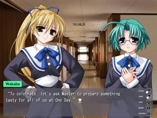 Персонаж Wind a Breath of Heart - Re-gratitude в процессе выполнения задания