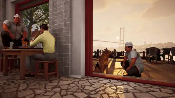 Персонаж Wrap House Simulator в процессе выполнения задания