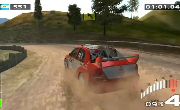 Персонаж WRC 3  The Official Game of the FIA World Rally Championship в процессе выполнения задания