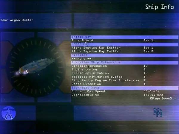 Персонаж X-Tension в процессе выполнения задания