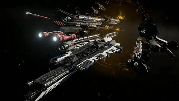 Персонаж X4 Cradle of Humanity в процессе выполнения задания