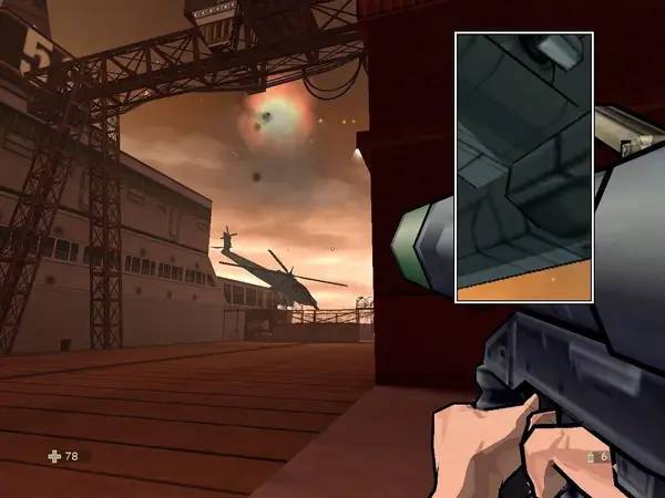 Персонаж XIII - Classic в процессе выполнения задания