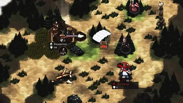 Персонаж Z Dawn в процессе выполнения задания