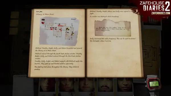 Персонаж Zafehouse Diaries 2 в процессе выполнения задания