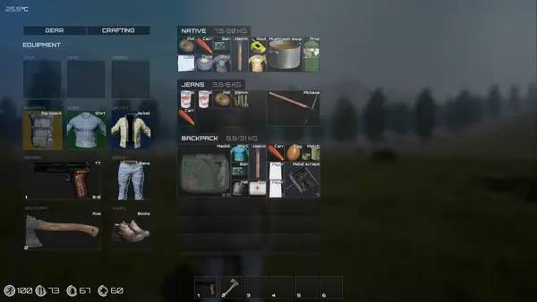 Персонаж ZEE.END в процессе выполнения задания