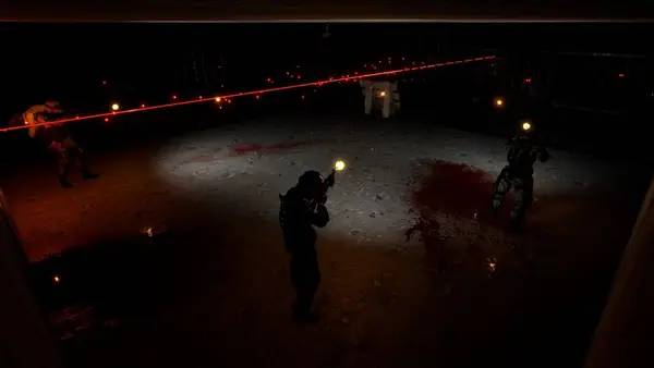 Персонаж ZPlague в процессе выполнения задания