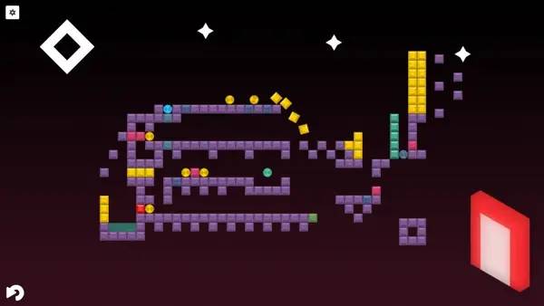 Персонаж Zup! S в процессе выполнения задания