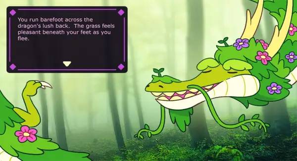 Пример визуального стиля и графики игры A Book of Beasts and Buddies