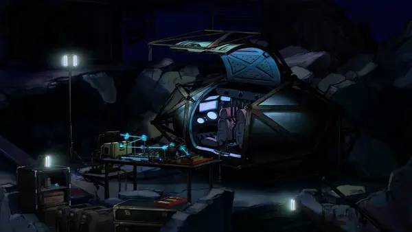 Пример визуального стиля и графики игры A New Beginning - Final Cut