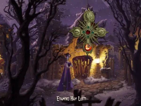 Пример визуального стиля и графики игры A Vampyre Story