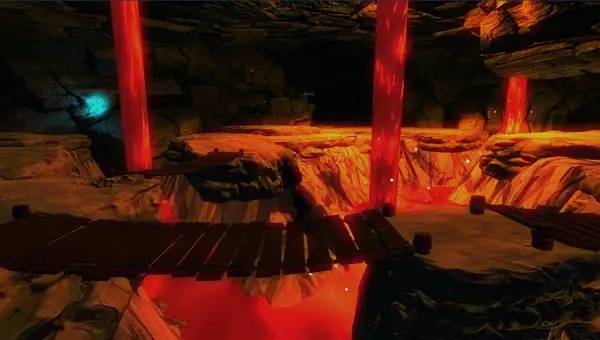 Пример визуального стиля и графики игры Abi and the soul