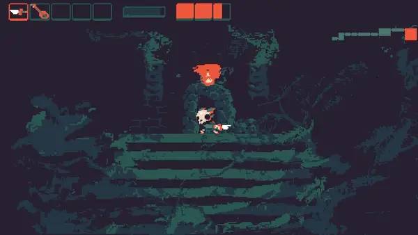 Пример визуального стиля и графики игры Acid Knife