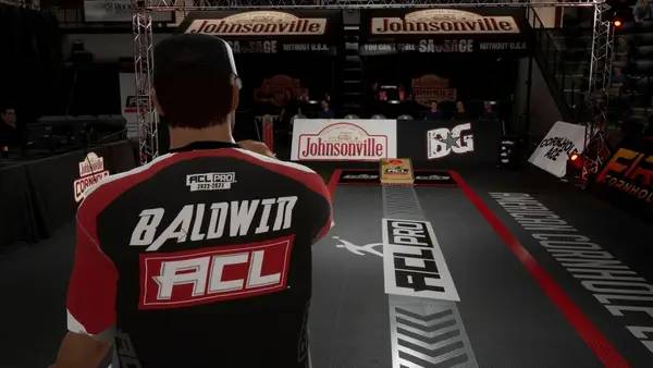 Пример визуального стиля и графики игры ACL Pro Cornhole