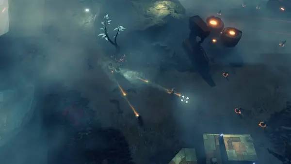 Пример визуального стиля и графики игры Action Legion