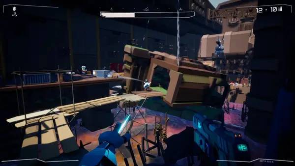 Пример визуального стиля и графики игры ADACA