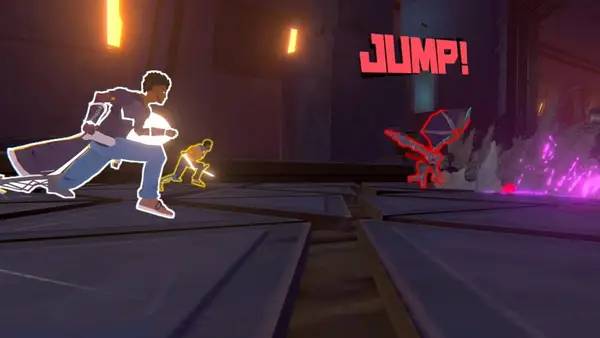 Пример визуального стиля и графики игры Aerial Knight's We Never Yield