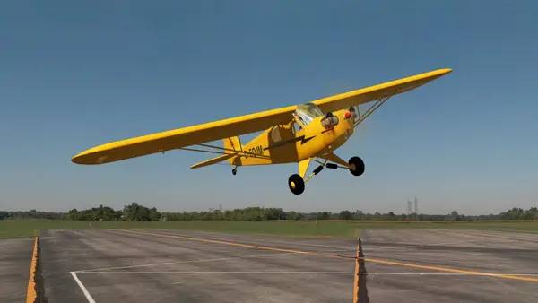 Пример визуального стиля и графики игры aerofly RC 8