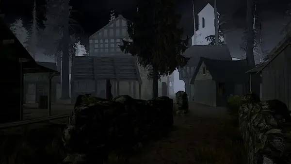 Пример визуального стиля и графики игры Affliction