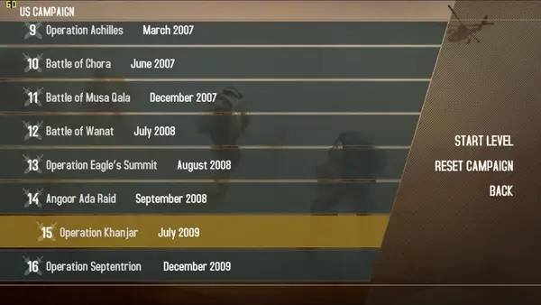 Пример визуального стиля и графики игры Afghanistan '11