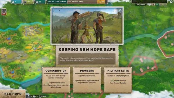 Пример визуального стиля и графики игры After Inc Revival