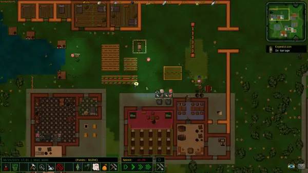 Пример визуального стиля и графики игры After the Collapse