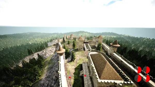 Пример визуального стиля и графики игры AI Drone Simulator