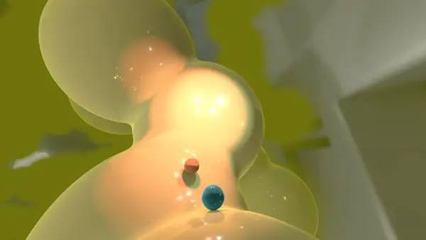 Пример визуального стиля и графики игры AlCHeMoS