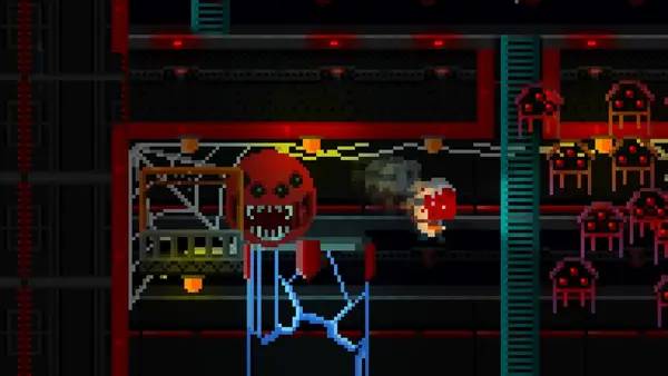 Пример визуального стиля и графики игры Alien Scumbags
