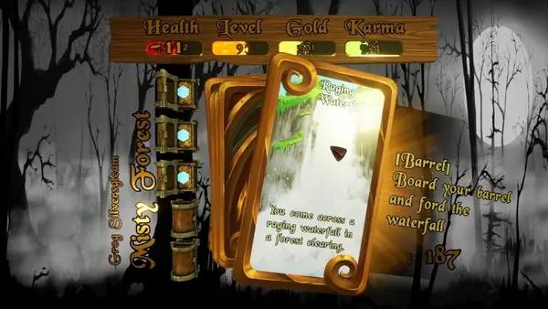 Пример визуального стиля и графики игры Alluris