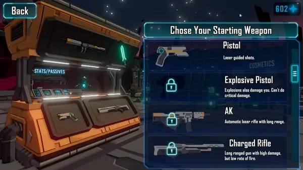 Пример визуального стиля и графики игры Alone in the Stars  Survivor