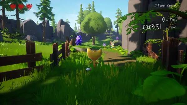 Пример визуального стиля и графики игры An Indie Game a Month  Unreal Journey