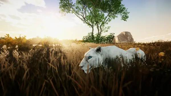 Пример визуального стиля и графики игры Animallica