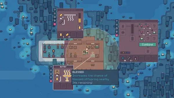 Пример визуального стиля и графики игры APICO