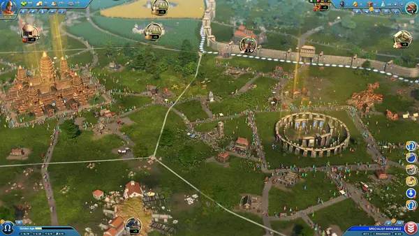 Пример визуального стиля и графики игры Ara History Untold