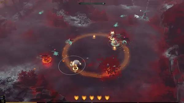 Пример визуального стиля и графики игры Archons