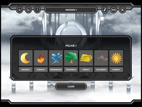 Пример визуального стиля и графики игры Area-X