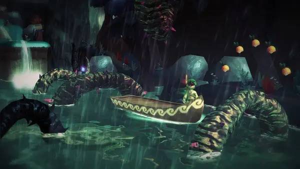 Пример визуального стиля и графики игры Aritana and the Harpy's Feather