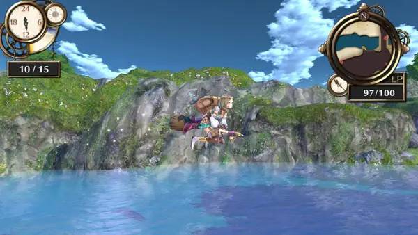 Пример визуального стиля и графики игры Atelier Firis  The Alchemist and the Mysterious Journey