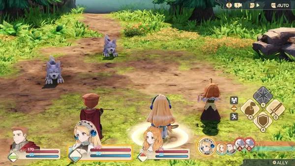 Пример визуального стиля и графики игры Atelier Marie Remake  The Alchemist of Salburg